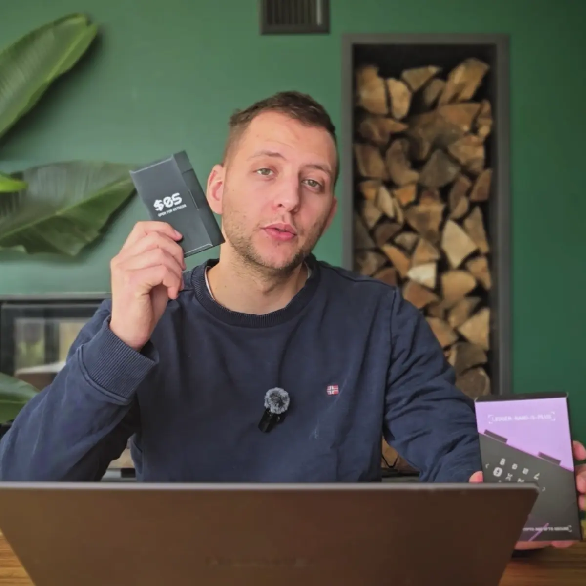 Bon de parrainage BTC Ledger reçu avec la commande