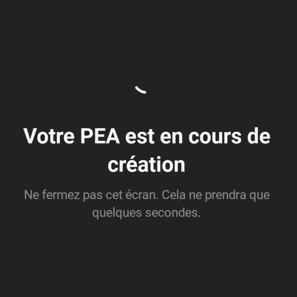 Étape 7 ouverture PEA XTB : premier dépôt