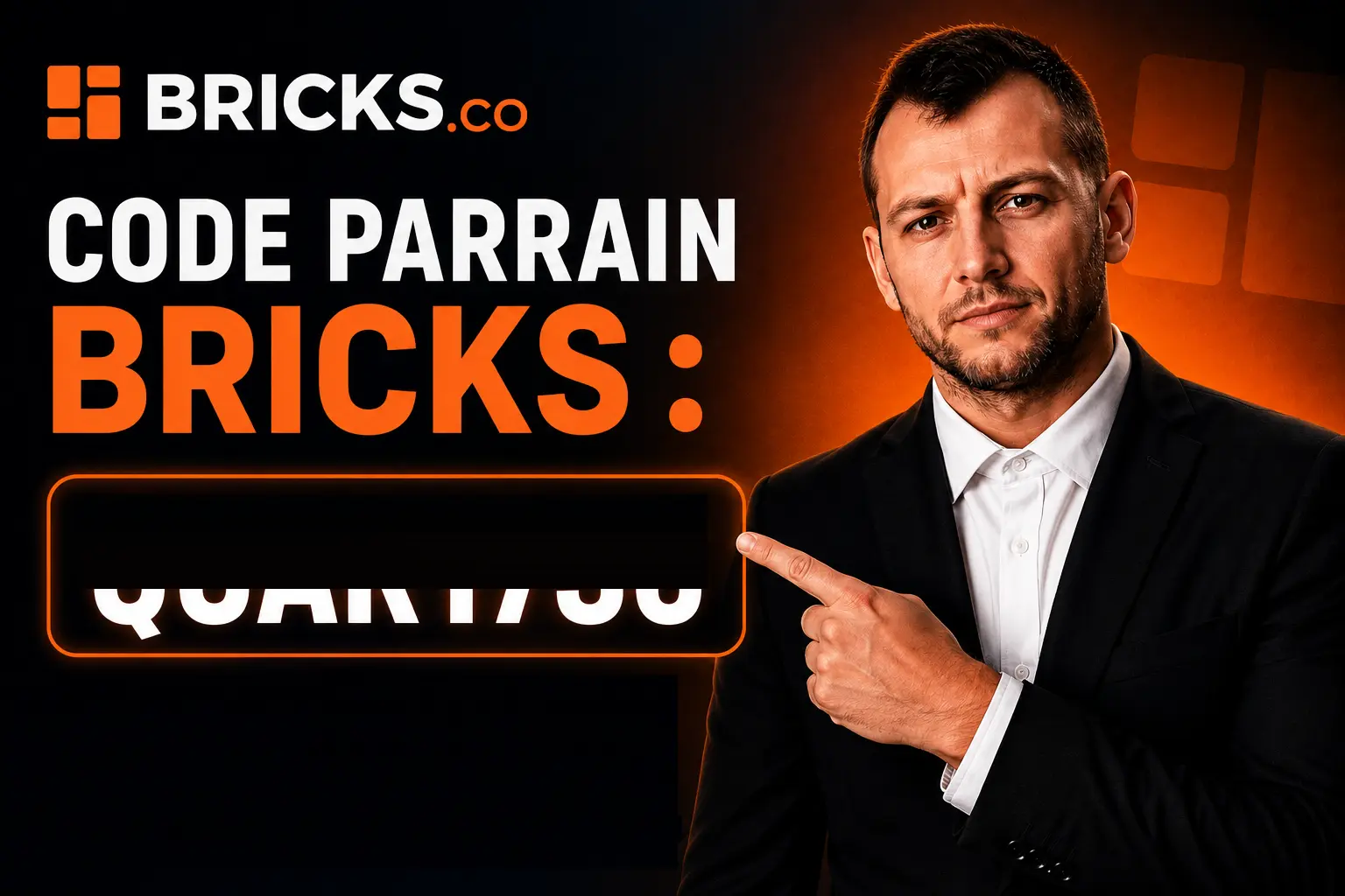 Bricks code parrain info cles quentinarioli