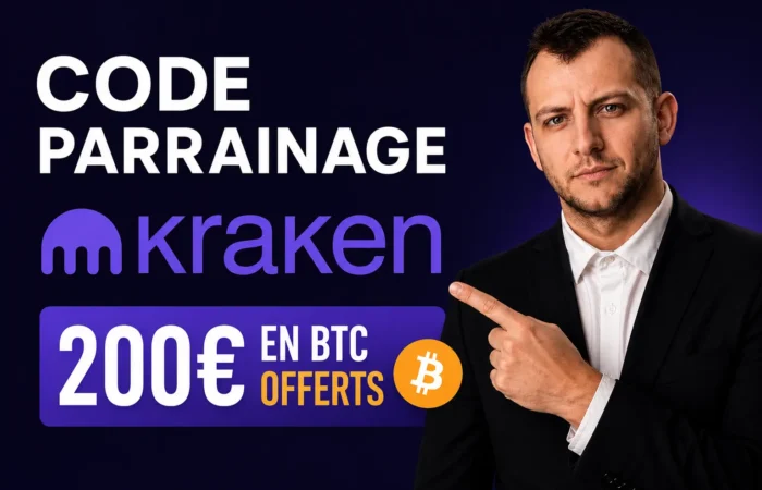 Details code invitation kraken offre 200 euros