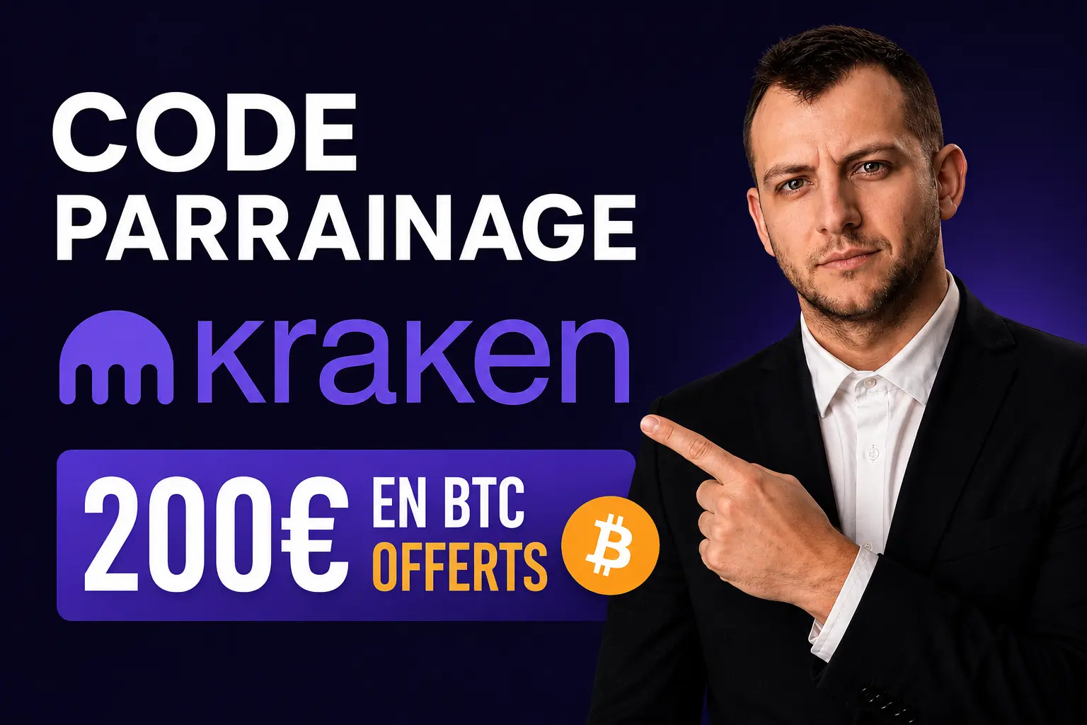 Details code invitation kraken offre 200 euros