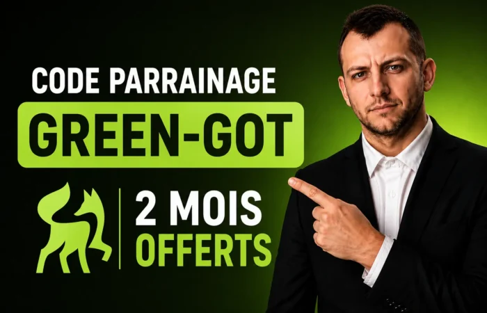 Green got code parrainage offre speciale