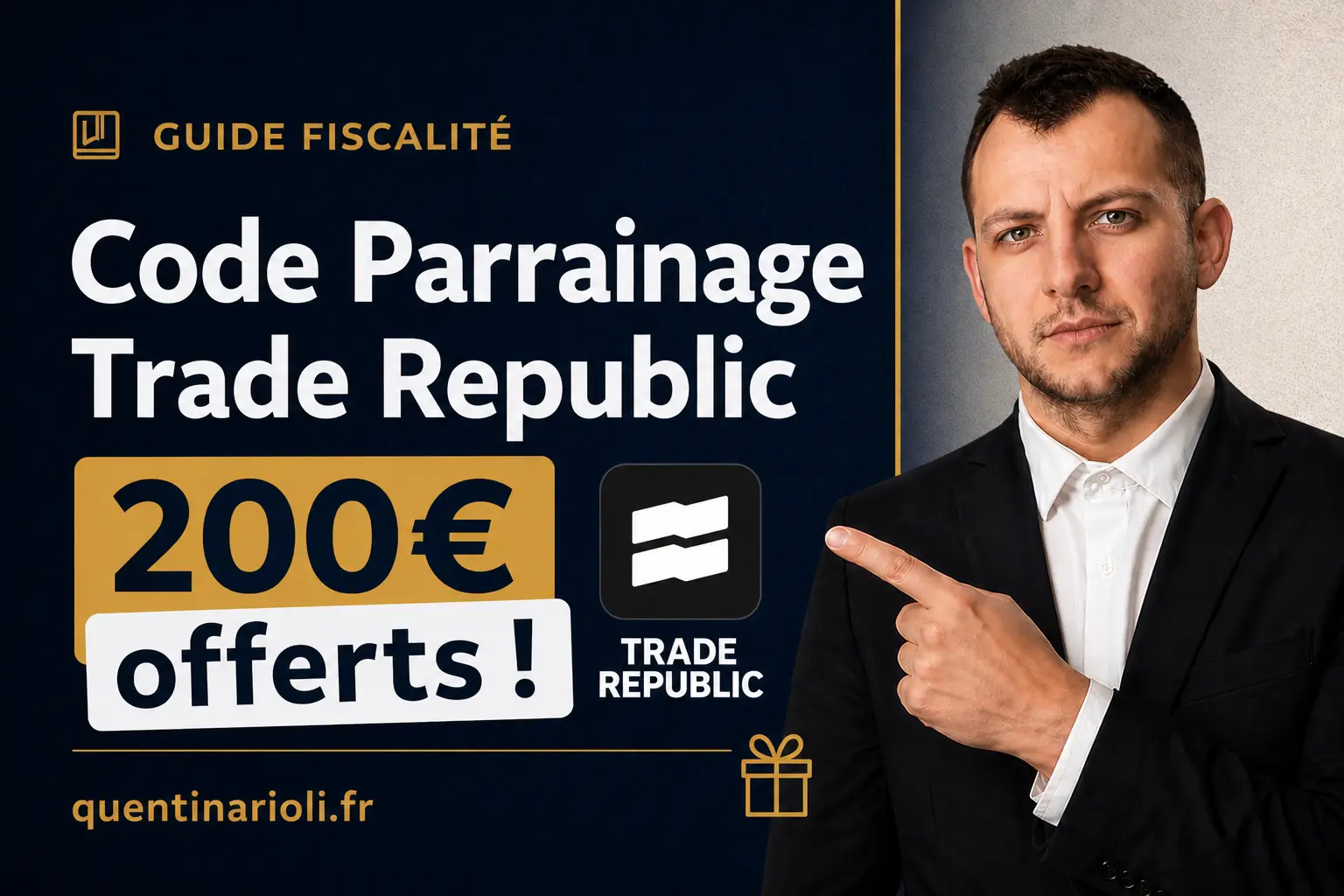 Trade republic code parrainage 200 euros offerts