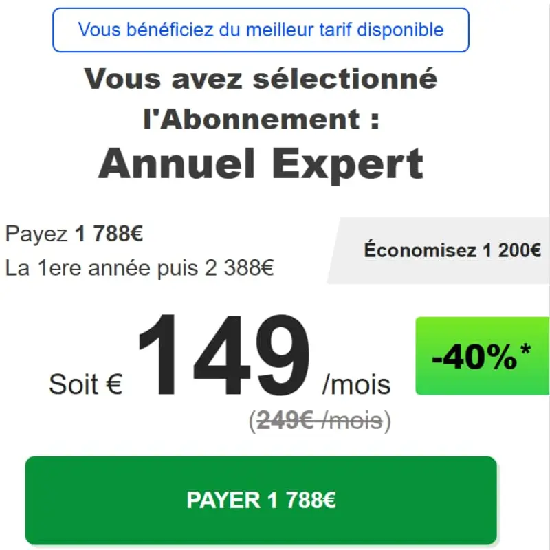 Offre exclusive Zonebourse -40% sur l'abonnement annuel