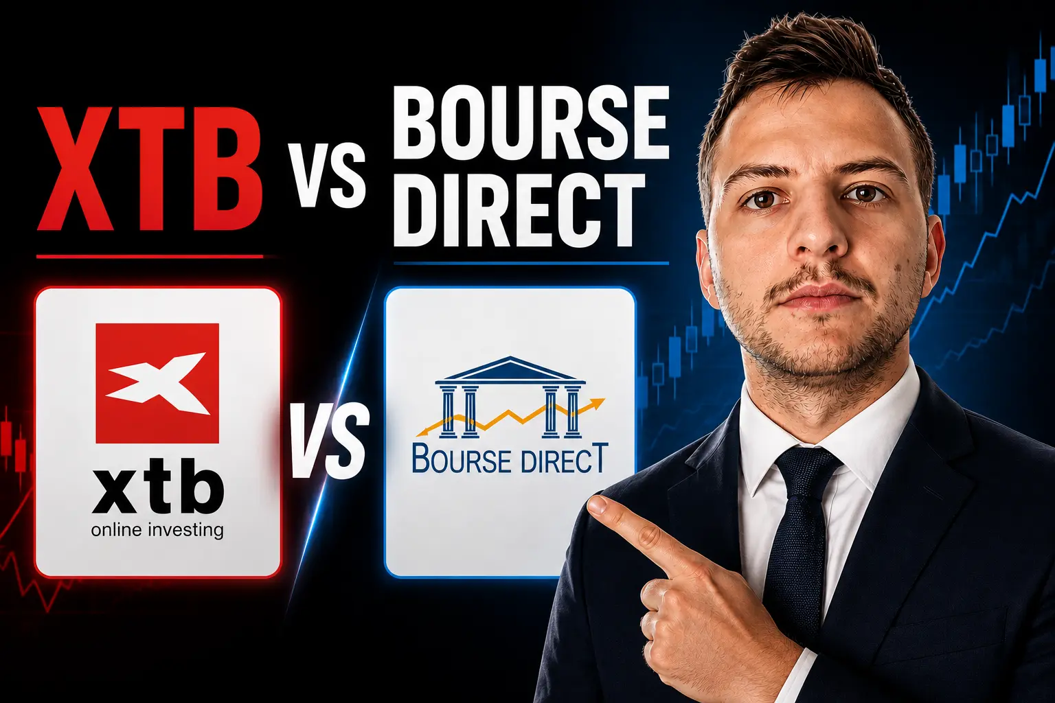 Xtb vs bourse direct comparatif courtiers quentinarioli