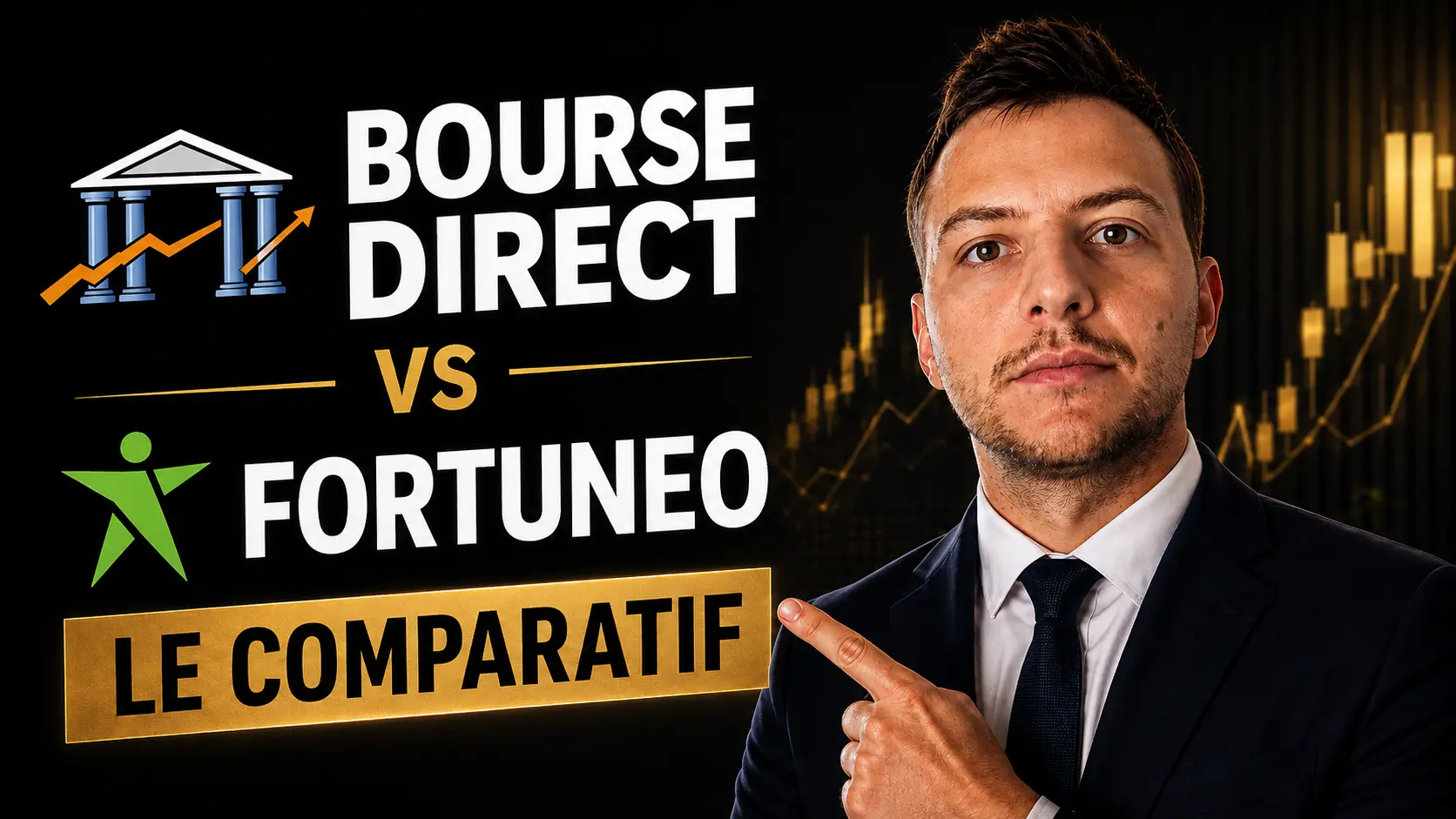 Bourse direct vs fortuneo comparatif pea