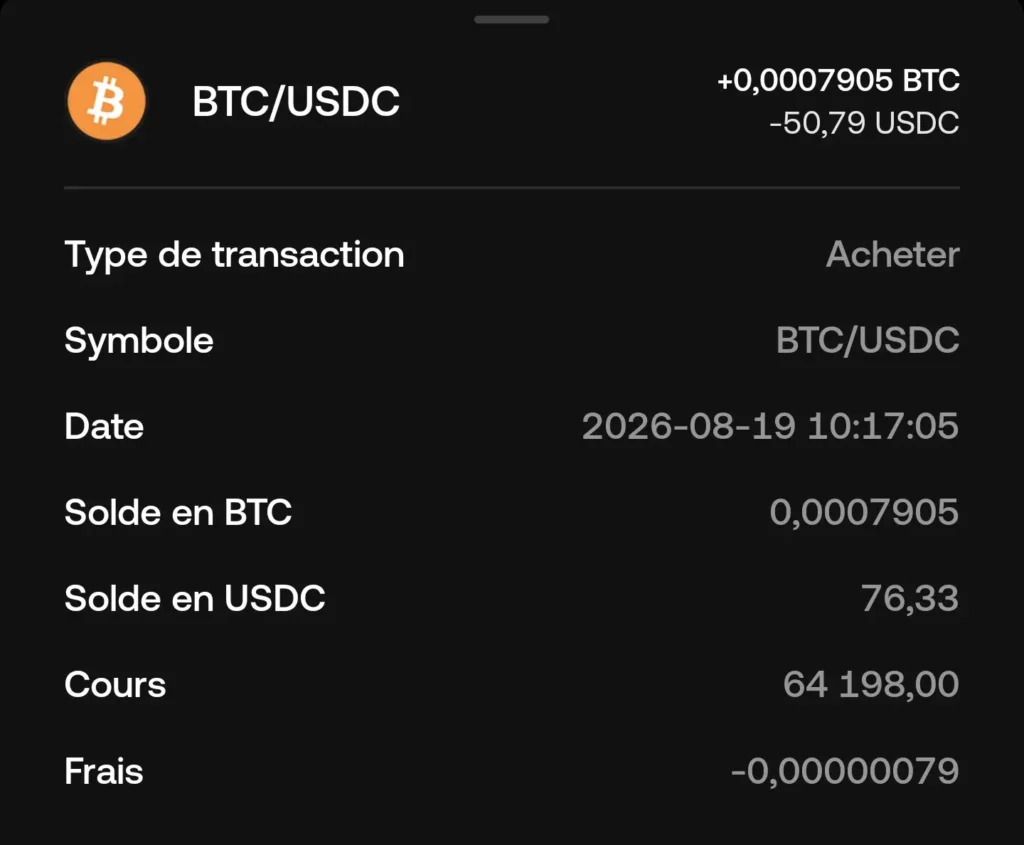 Prix reel marche spot bitcoin okx