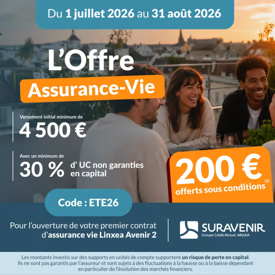 Visuel offre promo linxea bonus 200 euros
