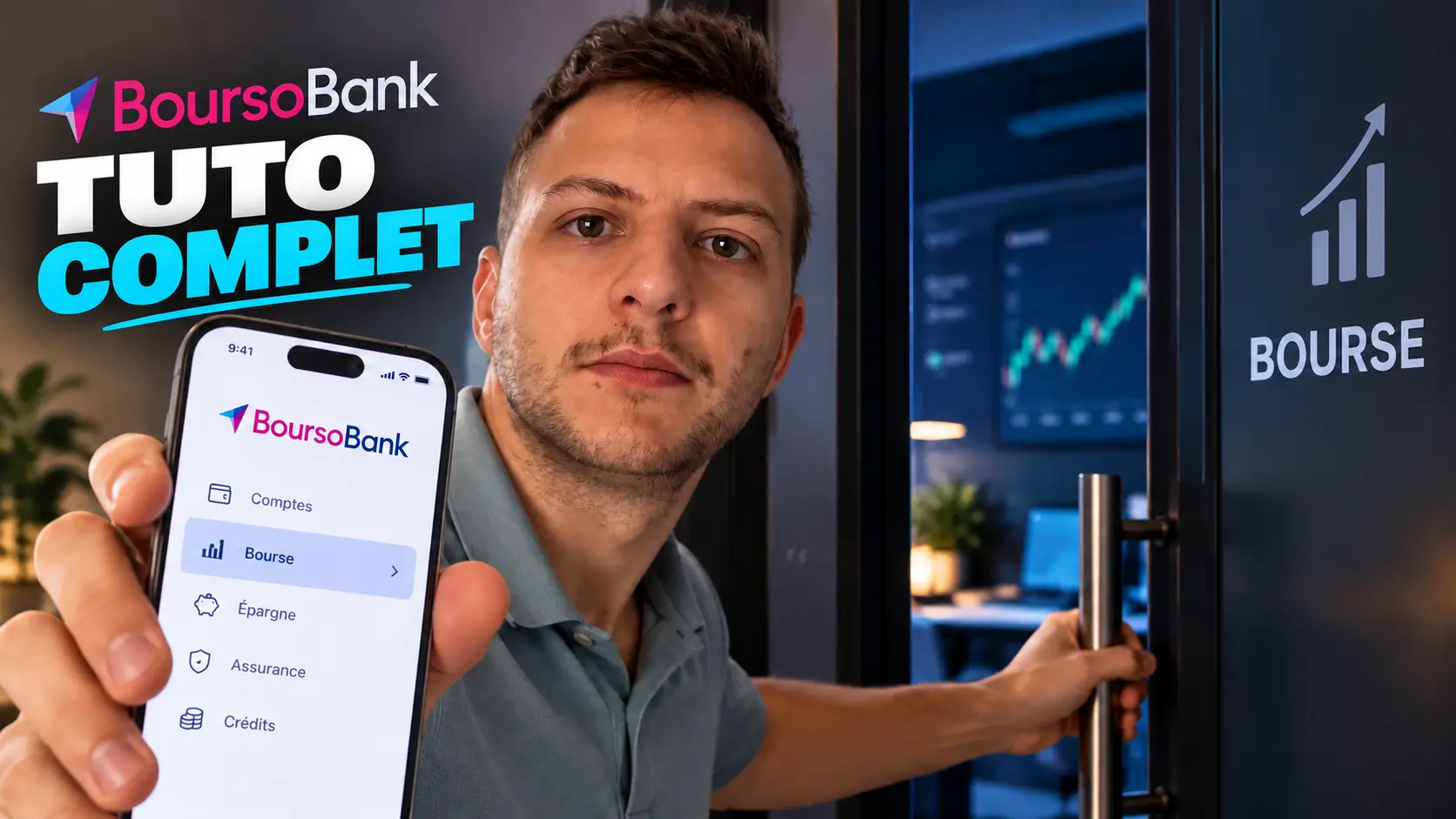 Boursobank tutoriel prise en main pour investir pea cto bourse boursorama v2