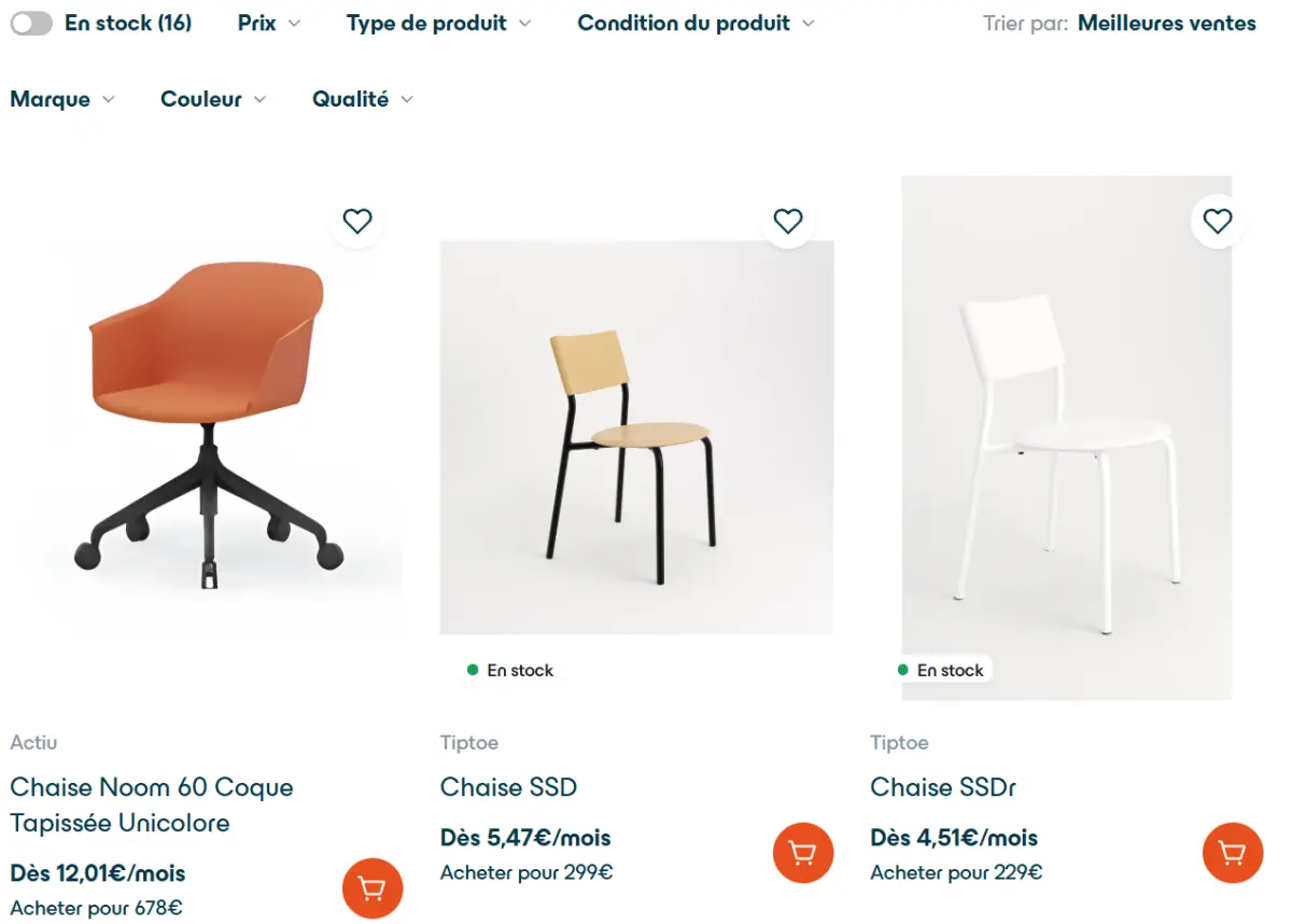 Extrait catalogue enky pro mobilier
